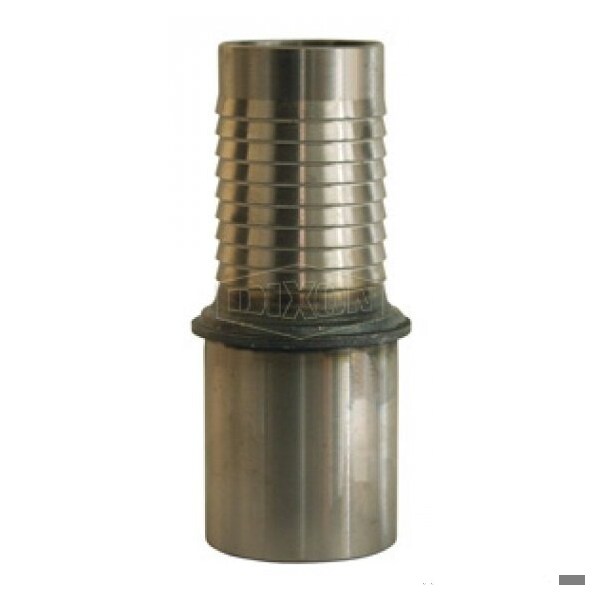 Holedall Tubular External Swage Stem, 1-1/2 in Nominal, Beveled, Carbon Steel, Domestic